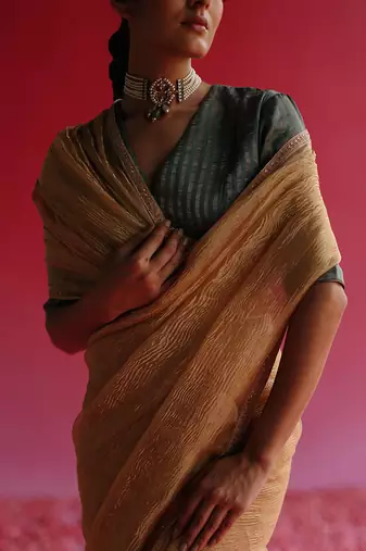 Turquoise Sharad Blouse