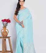 PURE COTTON LININ SAREE