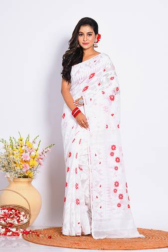 COTTON HANDLOOM SAREE