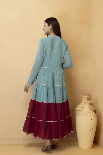   Hand Dyed Cotton Maxi Dress