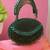 Anekaant dangle castleton green embellished velvet clutch