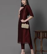 adorn beige & gold embellished faux silk clutch