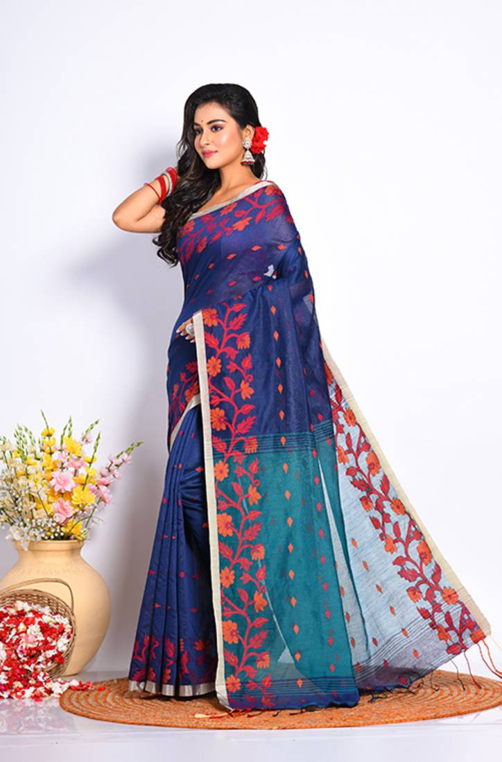 COTTON HANDLOOM SAREE
