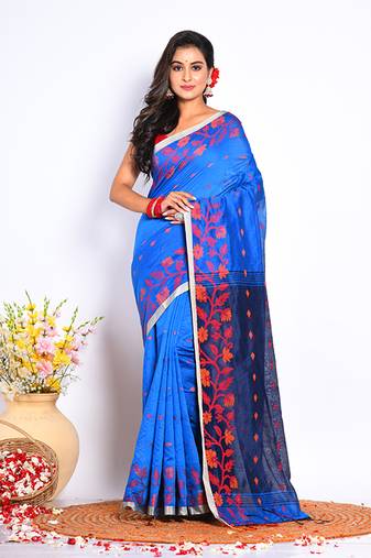 COTTON HANDLOOM SAREE