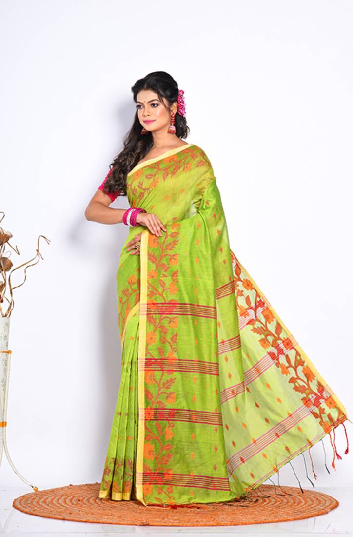 COTTON HANDLOOM SAREE