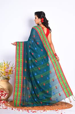 COTTON HANDLOOM SAREE 4