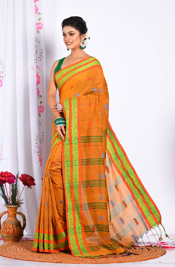 COTTON HANDLOOM SAREE