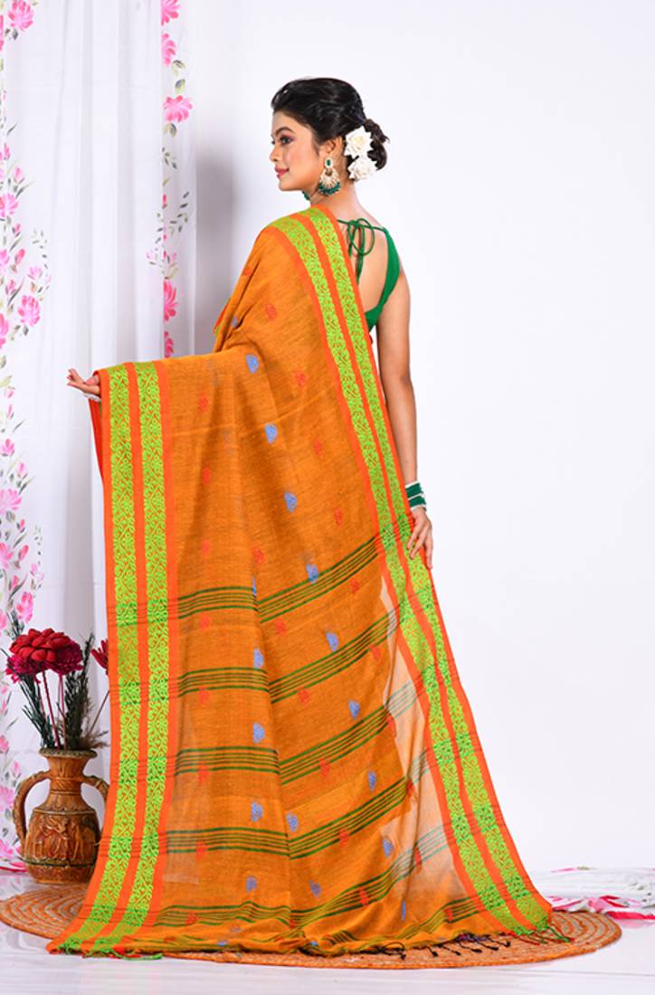 COTTON HANDLOOM SAREE