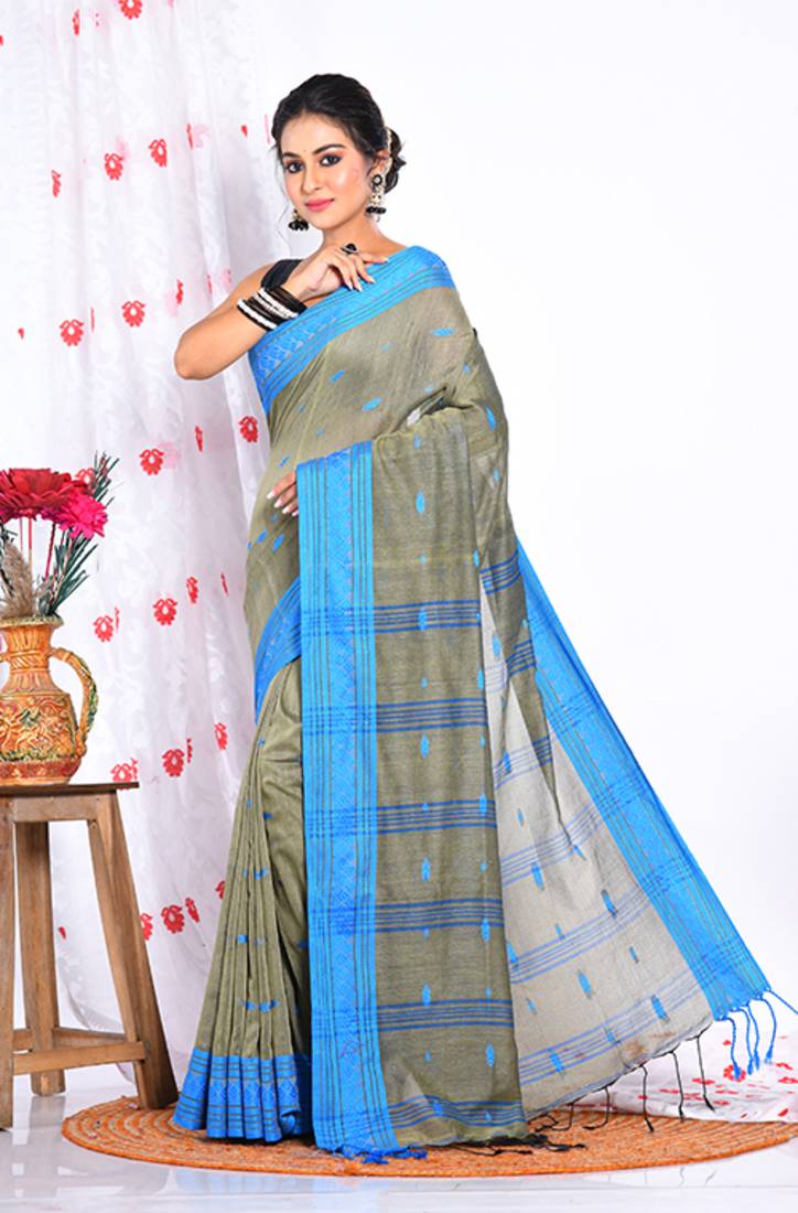 COTTON HANDLOOM SAREE