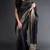BLACK BEAUTIFUL RAW  SILK PRETTY SAREE