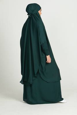 modest city two-piece jilbab set rama green 3