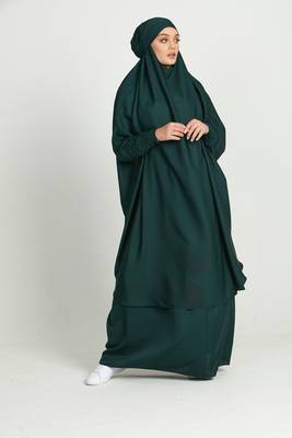 modest city two-piece jilbab set rama green 5
