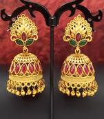 Multy color jhumka earring