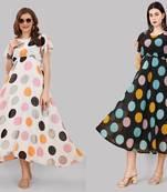 Muliticolor embroidered georgette anarkali designer kurti