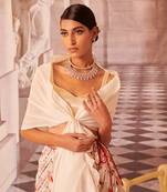 Gold Diamond Satin Blouse