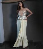 Chantilly gold daffodil gown