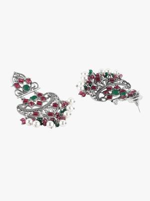 Women silver-plated classic drop  earing 4