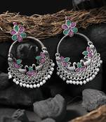 Women silver-plated classic earing