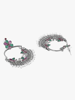 Women silver-plated classic earing 4