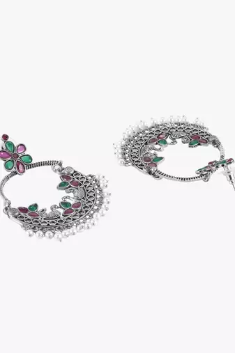 Women silver-plated classic earing