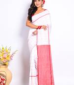 COTTON HANDLOOM LININ SAREE