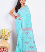 COTTON HANDLOOM LININ SAREE