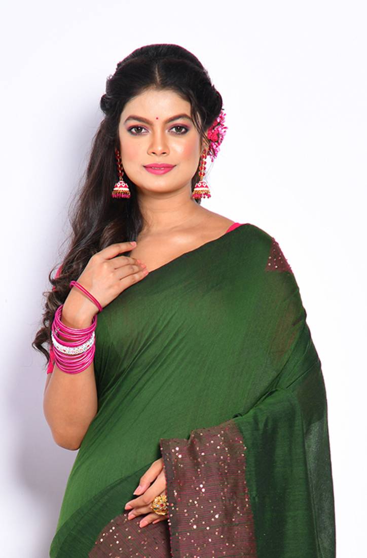 COTTON HANDLOOM SAREE