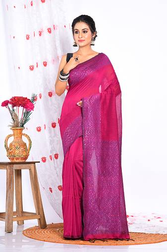 COTTON HANDLOOM SAREE
