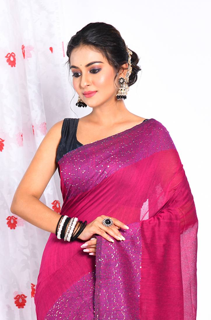 COTTON HANDLOOM SAREE