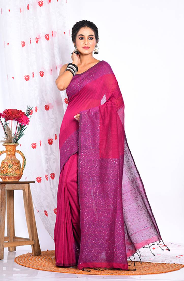 COTTON HANDLOOM SAREE