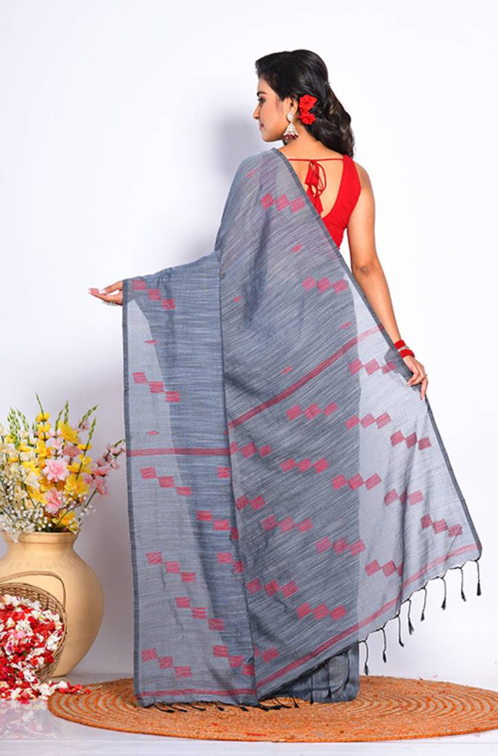 COTTON HANDLOOM SAREE