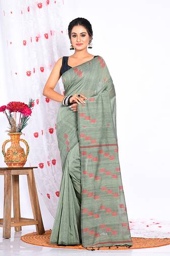 COTTON HANDLOOM SAREE