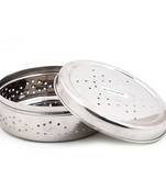 Coconut Stainless Steel Coriander Box/Food Storage/Kothamir Dabba - 1 Unit