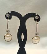 Mannat raj pearls and jewellers natural hyderabadi unique danglers