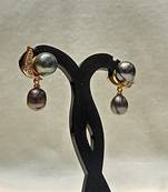 Mannat raj pearls and jewellers natural hyderabadi exclusive danglers