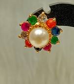 Mannat raj pearls and jewellers natural pearls designer studs