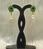 Mannat raj pearls and jewellers natural pearls designer danglers