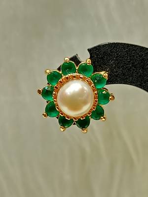 Mannat raj pearls and jewellers natural pearls designer studs 2