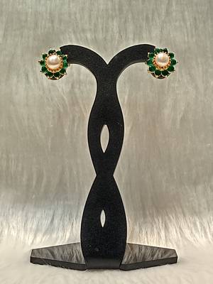 Mannat raj pearls and jewellers natural pearls designer studs 4
