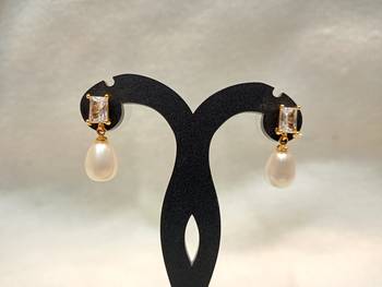 Mannat raj pearls and jewellers natural hyderabadi exclusive danglers 2