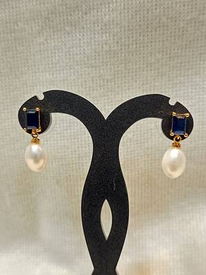 Mannat raj pearls and jewellers natural hyderabadi unique danglers 1