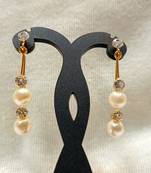 Mannat raj pearls and jewellers natural hyderabadi beautiful danglers