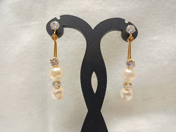 Mannat raj pearls and jewellers natural hyderabadi beautiful danglers 2