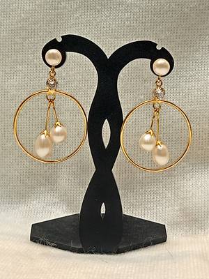 Mannat raj pearls and jewellers natural hyderabadi charming danglers 1