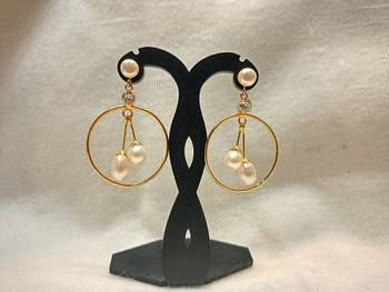 Mannat raj pearls and jewellers natural hyderabadi charming danglers 3
