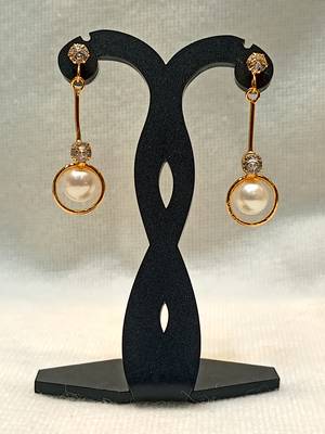 Mannat raj pearls and jewellers natural hyderabadi daily wear danglers 1