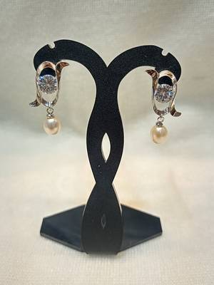 Mannat raj pearls and jewellers natural hyderabadi unique danglers 1