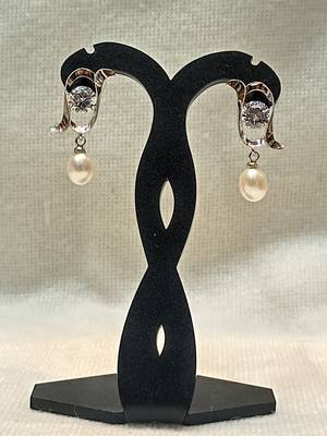 Mannat raj pearls and jewellers natural hyderabadi unique danglers 3