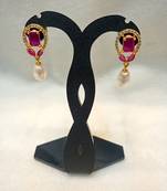 Mannat raj pearls and jewellers natural hyderabadi charming danglers