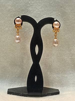 Mannat raj pearls and jewellers natural hyderabadi beautiful danglers 4